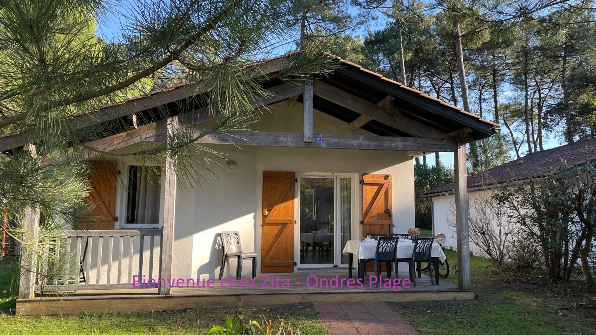 Chalet Paisible A La Plage, Piscine Et Tennis องดร์ ภายนอก รูปภาพ